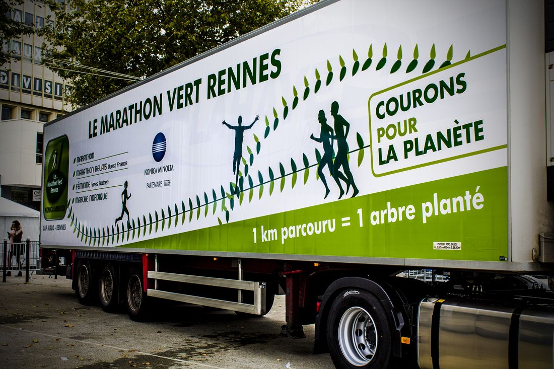 Transport Lahaye au Marathon Vert à Rennes