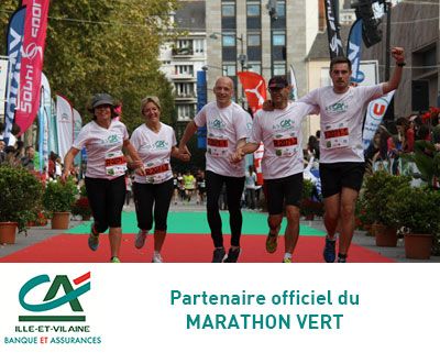 Le Crédit Agricole au Marathon Vert de Rennes Le Crédit Agricole au Marathon Vert de Rennes