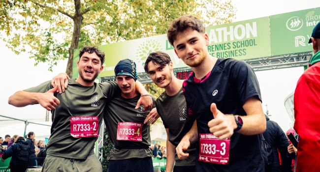 S'inscrire au Marathon Vert Rennes School of Business