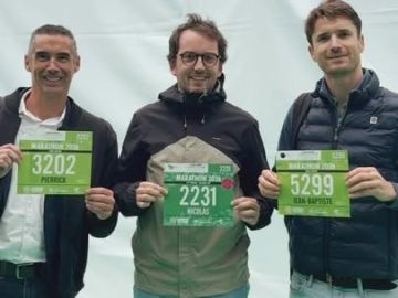 [Retrait des dossards] Les premiers coureurs sont venus chercher leur dossard au Village Marathon aujourd’hui. 🤩  Il est ouvert jusqu’à 19h ce soir et demain...
