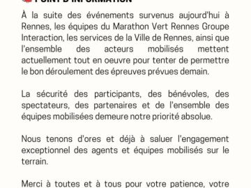 📣 INFORMATION IMPORTANTE